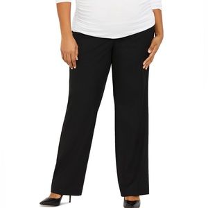Motherhood Maternity Black Dress Pants - Size 2X - Very Comfortable-Machine Wash